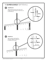 Предварительный просмотр 4 страницы Salamander Designs D2/347AMXL Assembly Instructions Manual