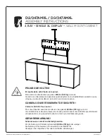 Предварительный просмотр 12 страницы Salamander Designs D2/347AMXL Assembly Instructions Manual