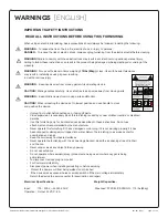 Preview for 3 page of Salamander Designs FPS1/EL/CS/55/GG User Manual