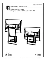 Salamander Designs FPS2W/EL/CS/75/GG User Manual preview