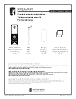 Preview for 3 page of Salamander Designs FPSA/RF1 User Manual