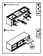 Preview for 2 page of Salamander Designs Madrid SDAV37022 Assembly Instructions