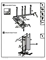 Предварительный просмотр 3 страницы Salamander Designs Synchro FurnitureMate SYFM1 Assembly Instructions Manual