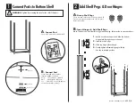 Предварительный просмотр 2 страницы Salamander Designs SYNERGY 402 Instructions