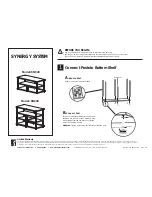 Preview for 1 page of Salamander Designs SYNERGY SYSTEM SNC20 Assembly Manual