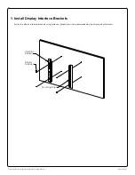 Предварительный просмотр 2 страницы Salamander Designs X-LARGE SINGLE DISPLAY MOUNT Quick Start Manual