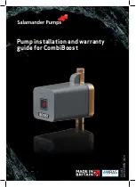 Salamander Pumps CombiBoost Installation Manual preview