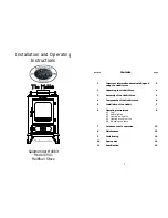 Предварительный просмотр 1 страницы Salamander Stoves Hobbit 0901 Installation And Operating Instructions Manual