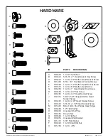 Preview for 2 page of Salamander 3 BAY AV CREDENZA Assembly Instructions Manual