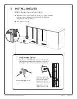 Preview for 12 page of Salamander 3 BAY AV CREDENZA Assembly Instructions Manual