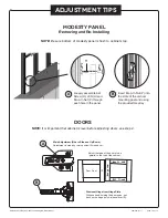 Preview for 16 page of Salamander 3 BAY AV CREDENZA Assembly Instructions Manual