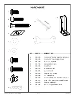 Preview for 2 page of Salamander D1/337A Assembly Instructions Manual