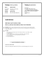 Preview for 3 page of Salamander D1/367A Assembly Instructions Manual