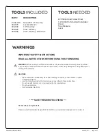 Preview for 3 page of Salamander D2/337A Assembly Instructions Manual