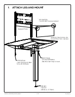 Preview for 3 page of Salamander UNIFI HUDDLE LITE UHL40A Assembly Instructions Manual