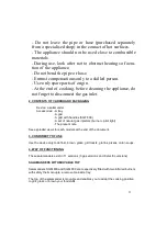 Preview for 13 page of SALAMANDRES SGF 800 Instructions For Use And Installation