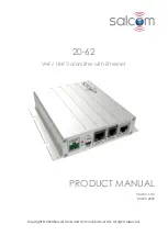 Salcom 20-62 Product Manual preview