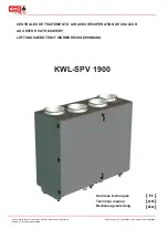 Salda Helios KWL-SPV 1900 Technical Manual preview