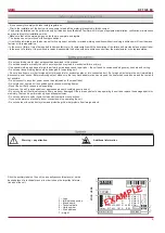 Preview for 3 page of Salda KF T120 EC Series Installation And Operation Manual