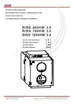 Salda RIRS 1200HW 3.0 Technical Data Manual preview