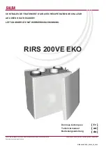 Preview for 1 page of Salda RIRS 200VE EKO Technical Manual