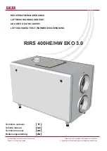 Salda RIRS 400HE/HW EKO 3.0 Technical Manual preview