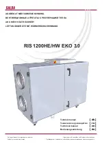 Salda RIS 1200HE/HW EKO 3.0 Technical Manual предпросмотр