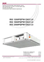 Salda RIS 1200PE/PW EKO 3.0 Technical Manual preview