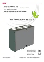 Preview for 1 page of Salda RIS 1900VE/VW EKO 3.0 Technical Data Manual