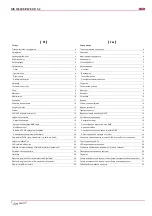 Preview for 2 page of Salda RIS 1900VE/VW EKO 3.0 Technical Data Manual