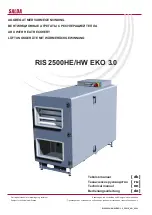 Salda RIS 2500HW EKO 3.0 Technical Manual preview