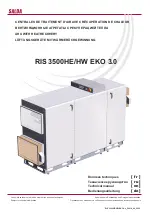 Salda RIS 3500HE/HW EKO 3.0 Technical Manual предпросмотр