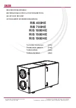 Salda RIS 400HE Technical Data Manual предпросмотр