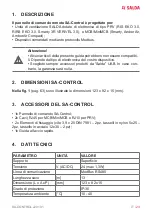 Preview for 29 page of Salda SA-CONTROL RIRS 1200 HWR EKO 3.0 RHX Quick Launch Manual