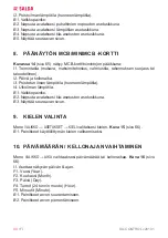 Preview for 38 page of Salda SA-CONTROL RIRS 1200 HWR EKO 3.0 RHX Quick Launch Manual