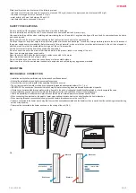 Предварительный просмотр 3 страницы Salda SAV Mounting And Installation Instruction