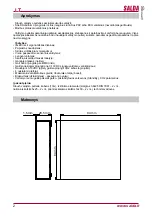 Preview for 2 page of Salda Stouch Technical Manual