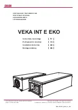 Salda VEKA INT 1000/12,0-L1 EKO Installation Instruction preview