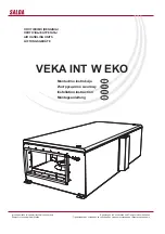 Salda VEKA INT W 1000-14,4-L1 EKO Installation Instruction preview