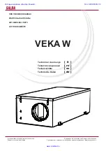 Salda VEKA W Technical Data Manual preview