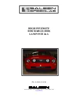 Saleen 10-8002-C11670C Manual preview