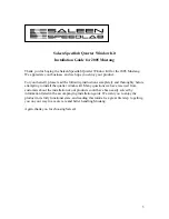 Preview for 3 page of Saleen 10-8002-C12167A Installation Manual