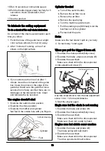 Preview for 19 page of Salem Master Pro 6220G Operator'S Manual