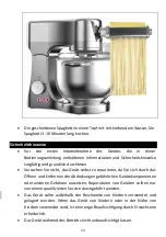 Preview for 20 page of Salente Rombo Pasta Manual