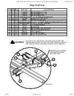 Предварительный просмотр 17 страницы Salford 2015 522 Assembly And Parts Manual