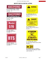 Preview for 9 page of Salford 570 RTS Series Assembly Manual