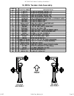 Предварительный просмотр 23 страницы Salford 699 Assembly And Parts Manual