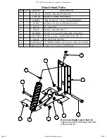 Предварительный просмотр 32 страницы Salford 699 Assembly And Parts Manual