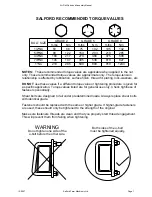 Предварительный просмотр 3 страницы Salford SDD 4063 Assembly And Parts Manual