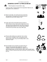 Предварительный просмотр 4 страницы Salford SDD 4063 Assembly And Parts Manual